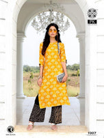 Aradhna-Plazo City 2 Rayon  Kurti With Plazzo Catalog Collection At Textile Mall
