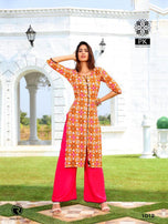 Aradhna-Plazo City 2 Rayon  Kurti With Plazzo Catalog Collection At Textile Mall