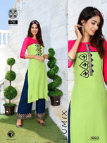 Aradhna-Plazo City 2 Rayon  Kurti With Plazzo Catalog Collection At Textile Mall