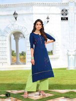 Aradhna-Plazo City 2 Rayon  Kurti With Plazzo Catalog Collection At Textile Mall