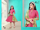 Kinti-Patang-12 Rayon Kurti With Storll Concept Catalog Collection
