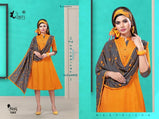 Kinti-Patang-12 Rayon Kurti With Storll Concept Catalog Collection