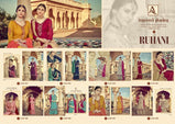 Alok-Ruhani Viscose Brasso Indian Style Suits Catalog Collection