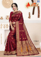 Sitka Phanton 1156 Cotton Silk Saree Catalog Collection