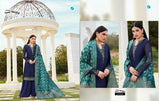 Y.C Banarasi 5 Satin Georgette Suits With Banarasi Dupatta Catalog Collection