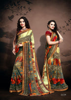 Haytee Fuzzy Bahar 17 Dani Reguler Wear Saree Catalog Collection