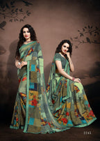Haytee Fuzzy Bahar 17 Dani Reguler Wear Saree Catalog Collection