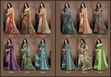 Haytee Fuzzy Bahar 17 Dani Reguler Wear Saree Catalog Collection