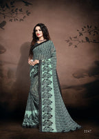 Haytee Fuzzy Bahar 17 Dani Reguler Wear Saree Catalog Collection