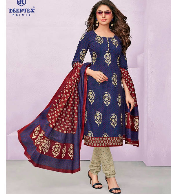 Deeptex Miss India Vol-57 Running Wear Printed Cotton Dress Catalog