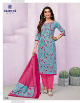 Deeptex Miss India Vol-57 Running Wear Printed Cotton Dress Catalog