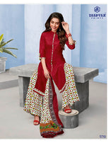 Deeptex Miss India Vol-57 Running Wear Printed Cotton Dress Catalog