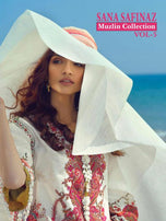 Shree Fabs Sana Safinaz Muzlin Collection Vol-5 Pakistani Style Suits Catalog