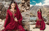 Zubeda Kaaynat Sharara Style Salwar Suit Catalog Collection