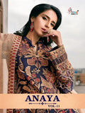 Shree Fabs Anaya Vol-11 Faux Georgette Pakistani Style Salwar Suits Catalog