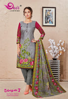 Devi Prints Zoya Vol-7 Running Wear Printed Cotton Suits Catalog