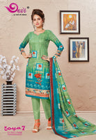 Devi Prints Zoya Vol-7 Running Wear Printed Cotton Suits Catalog