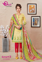 Devi Prints Zoya Vol-7 Running Wear Printed Cotton Suits Catalog