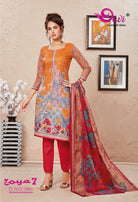 Devi Prints Zoya Vol-7 Running Wear Printed Cotton Suits Catalog