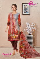 Devi Prints Zoya Vol-7 Running Wear Printed Cotton Suits Catalog