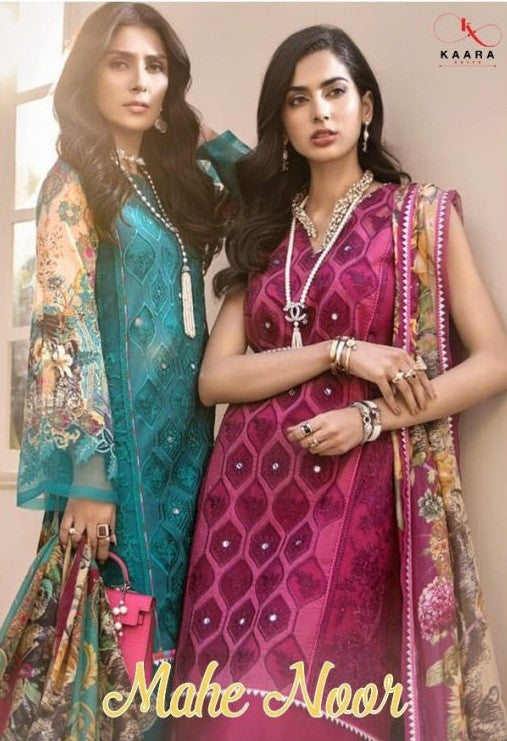 Kaara Suits Mahe Noor Pakistani Style Salwar Suits Catalog