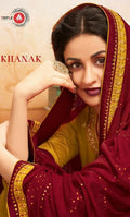Triple Khanak Innovative Style Jam Silk Suits Catalog Collection