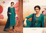 Triple Khanak Innovative Style Jam Silk Suits Catalog Collection