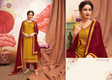 Triple Khanak Innovative Style Jam Silk Suits Catalog Collection