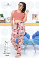 Kavyansika-2142 Cotton Zipper Lower Catalog Collection