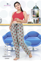 Kavyansika-2142 Cotton Zipper Lower Catalog Collection