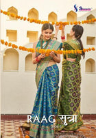 Shangrila Raagsutra Silk 2 Zari Silk Festive Wear Saree Catalog Collection