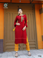 Aradhna Fashion Funda Vol-1 Kurti With Pant Catalog Collection