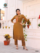 Aradhna Fashion Funda Vol-1 Kurti With Pant Catalog Collection