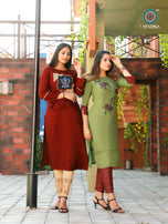 Aradhna Fashion Funda Vol-1 Kurti With Pant Catalog Collection