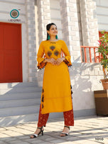 Aradhna Fashion Funda Vol-1 Kurti With Pant Catalog Collection