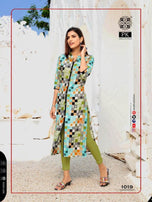 Pk-Lifestyle-2 Rayon Printed Designer Kurtis Catalog Collection