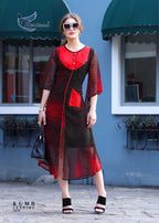 Seriema-Inspire Georgette Printed Kurtis Catalog Collection