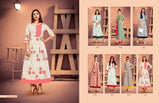 Alishka Aarohi Cotton Designer Anarkali Style Kurtis Catalog Collection