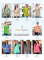 Mansiha Manchali Vol-2 Rayon Fancy Top Catalog Collection