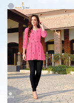 Mansiha Manchali Vol-2 Rayon Fancy Top Catalog Collection