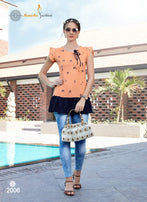 Mansiha Manchali Vol-2 Rayon Fancy Top Catalog Collection