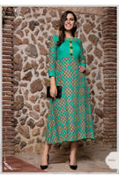 Manisha-Mishti-3 Rayon Printed Fancy Anarkali Style Kurtis Catalog Collection