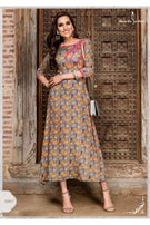 Manisha-Mishti-3 Rayon Printed Fancy Anarkali Style Kurtis Catalog Collection