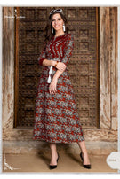 Manisha-Mishti-3 Rayon Printed Fancy Anarkali Style Kurtis Catalog Collection
