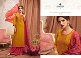 Ramaiya-Shalimar Jam Silk Embroidery Suits Catalog Collection At Textile Mall