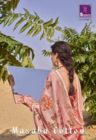Shangrila Masaba Cotton Digital Print Summer Season Wholesale Saree Catalog Collection