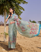 Shangrila Masaba Cotton Digital Print Summer Season Wholesale Saree Catalog Collection