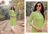 Kara Litchi 1 Casual Wear Rayon Kurti Catalog Collection