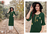 Kara Litchi 1 Casual Wear Rayon Kurti Catalog Collection
