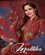 Mallika Summer Running Wear Printed Dress Material Catalog Collection